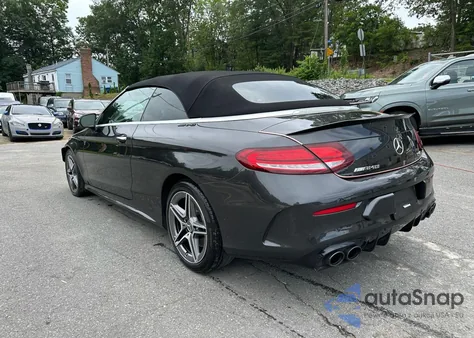 2019 Mercedes-Benz C 43 Amg из США, поврежденный, VIN WDDWK6EB4KF821819